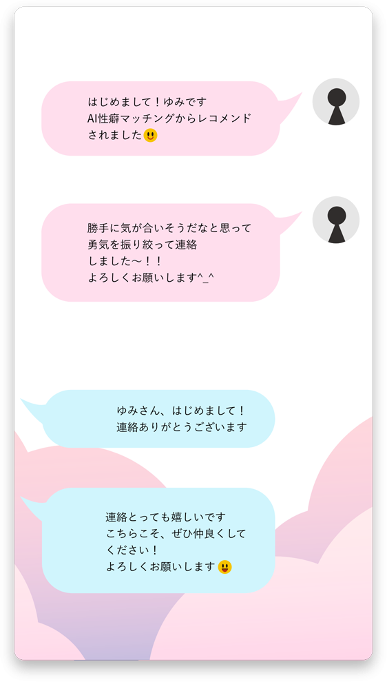 性癖グラフの例 - タイプC